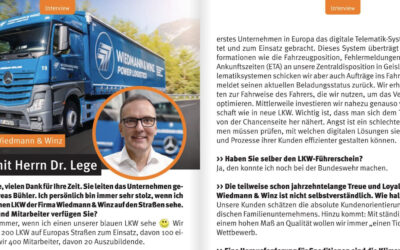 Inter­view mit Dr. Lege im Geis­lin­ger Stadt­ma­ga­zin koi