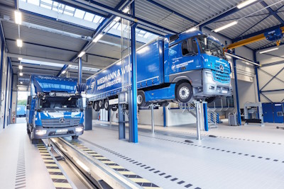 Truckservice-Center von Wiedmann & Winz in Geislingen/Steige