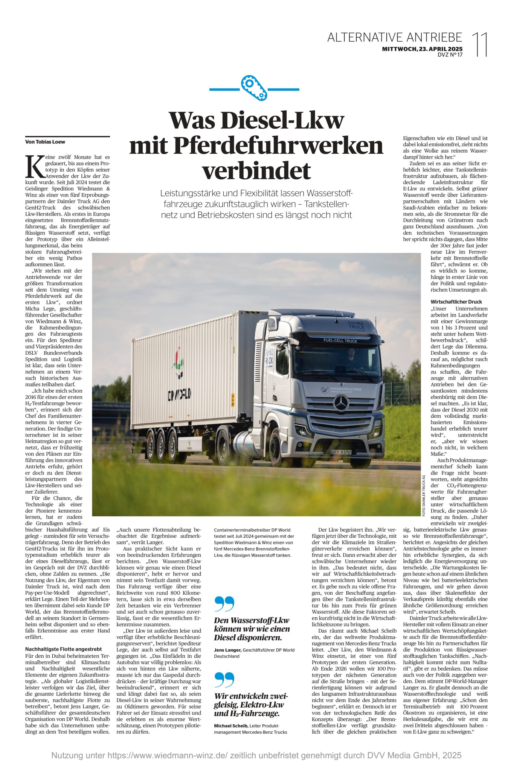 Antriebswende im Güterverkehr Antriebswende im Güterverkehr