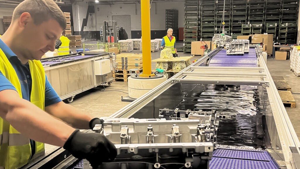 Wiedmann & Winz - Logistikprojekt Oberflächentechnik