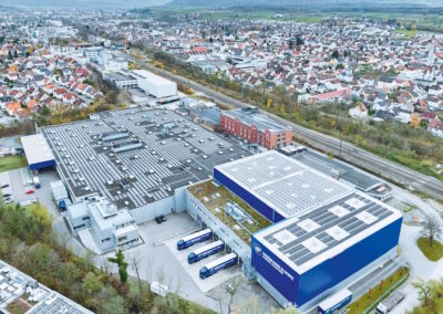 Wiedmann & Winz in Eislingen - Luftbild des Logistik-Zentrums